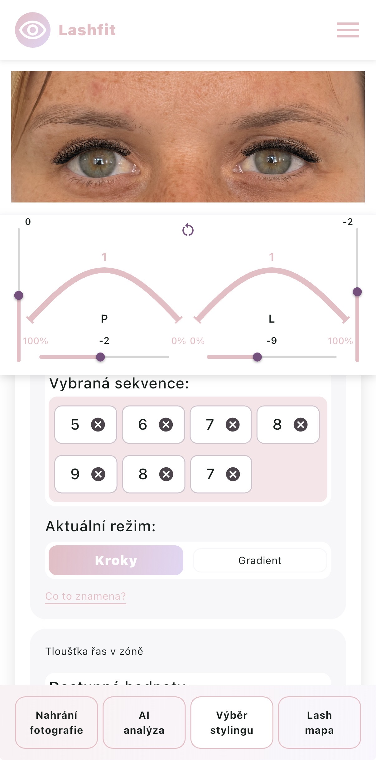 Editor stylingu